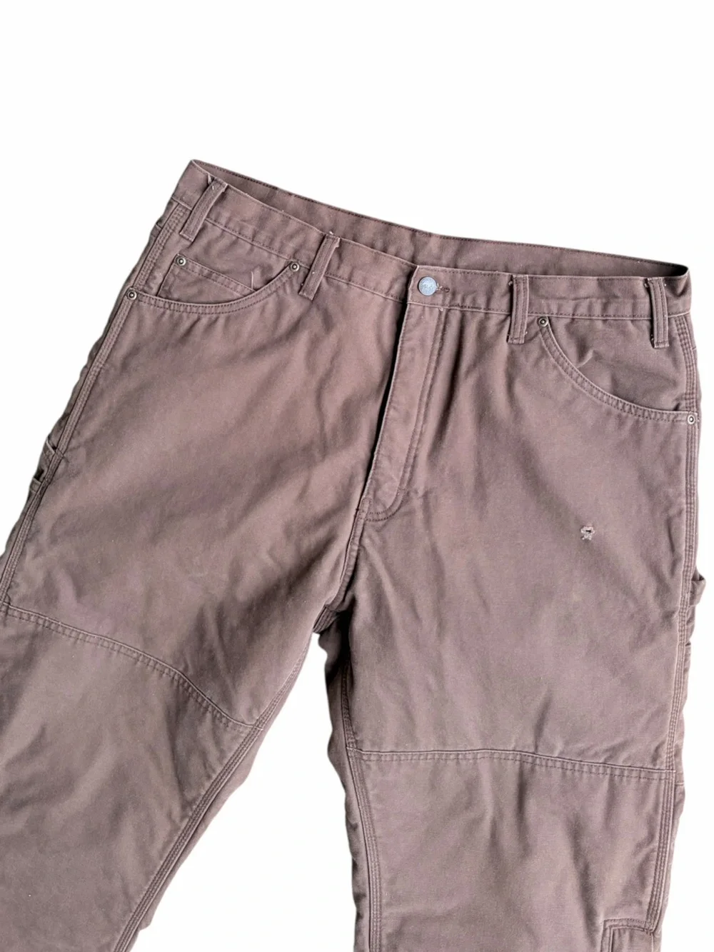 Berne Mens Highland Washed Duck Insulated Cargo-Style Work Pants
